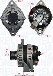 Magneti Marelli 063735679010 - Генератор vvparts.bg