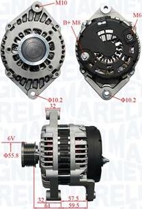 Magneti Marelli 063735380010 - Генератор vvparts.bg