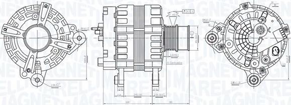 Magneti Marelli 063736298010 - Генератор vvparts.bg