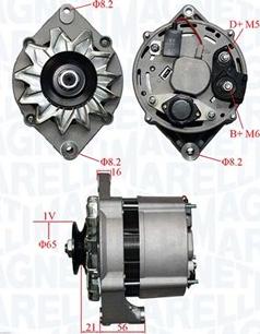 Magneti Marelli 063730099010 - Генератор vvparts.bg