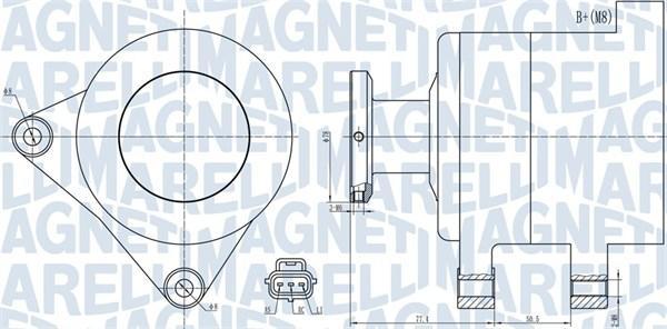 Magneti Marelli 063731999010 - Генератор vvparts.bg