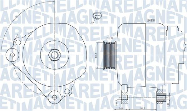 Magneti Marelli 063731992010 - Генератор vvparts.bg