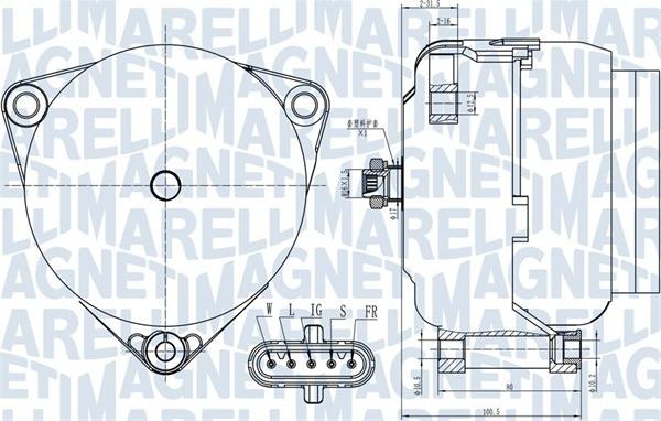 Magneti Marelli 063731997010 - Генератор vvparts.bg