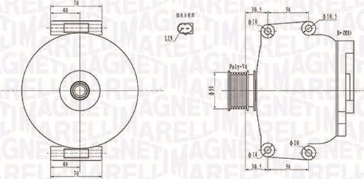 Magneti Marelli 063731908010 - Генератор vvparts.bg