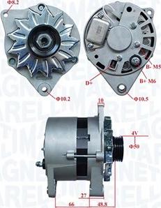 Magneti Marelli 063731455010 - Генератор vvparts.bg