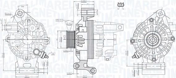 Magneti Marelli 063731474010 - Генератор vvparts.bg