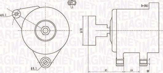 Magneti Marelli 063731649010 - Генератор vvparts.bg