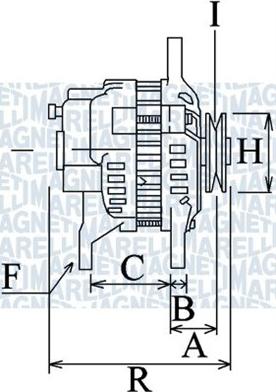 Magneti Marelli 063731671010 - Генератор vvparts.bg