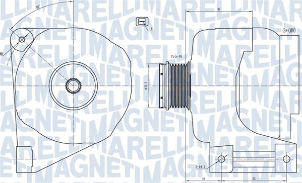 Magneti Marelli 063731673010 - Генератор vvparts.bg