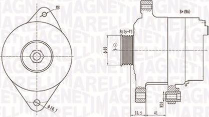 Magneti Marelli 063731891010 - Генератор vvparts.bg