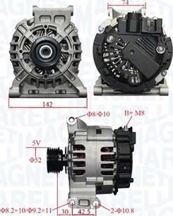 Magneti Marelli 063731875010 - Генератор vvparts.bg