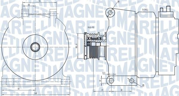 Magneti Marelli 063731390010 - Генератор vvparts.bg