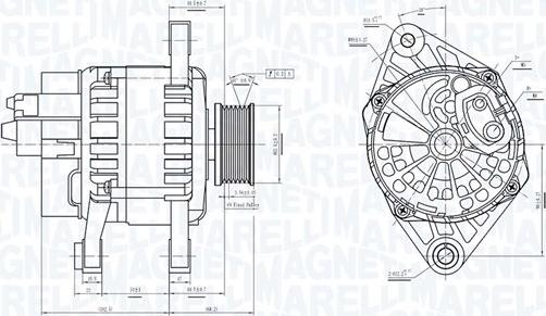 Magneti Marelli 063731743010 - Генератор vvparts.bg