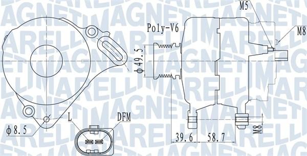 Magneti Marelli 063732064010 - Генератор vvparts.bg