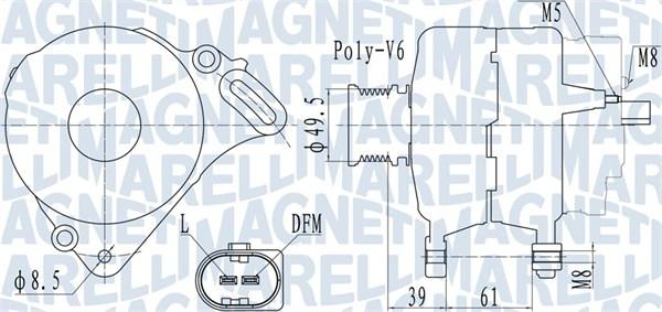 Magneti Marelli 063732065010 - Генератор vvparts.bg