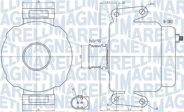 Magneti Marelli 063732007010 - Генератор vvparts.bg