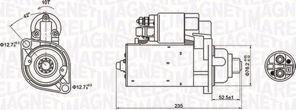 Magneti Marelli 063720974010 - Стартер vvparts.bg