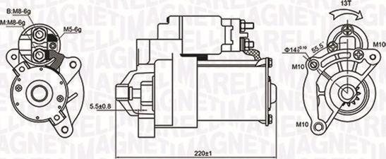 Magneti Marelli 063720594010 - Стартер vvparts.bg