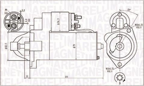 Magneti Marelli 063720624010 - Стартер vvparts.bg