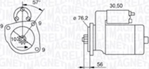 Magneti Marelli 063720801010 - Стартер vvparts.bg