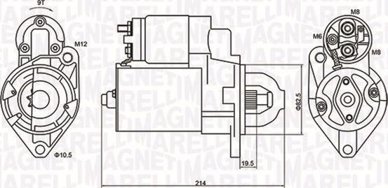 Magneti Marelli 063720879010 - Стартер vvparts.bg