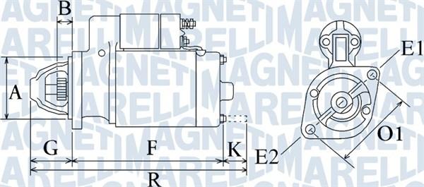 Magneti Marelli 063720349010 - Стартер vvparts.bg