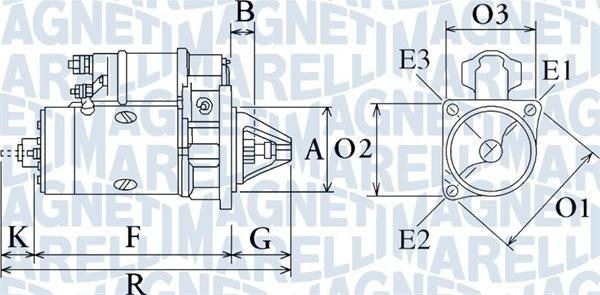 Magneti Marelli 063720325010 - Стартер vvparts.bg