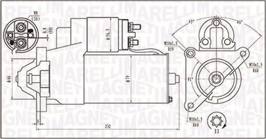 Magneti Marelli 063720373010 - Стартер vvparts.bg