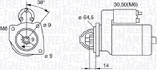 Magneti Marelli 063720796010 - Стартер vvparts.bg