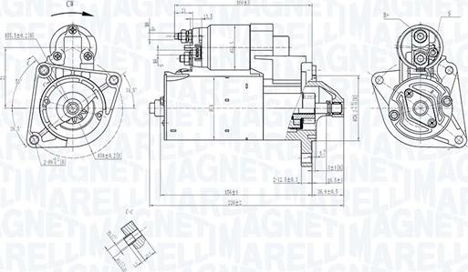 Magneti Marelli 063721447010 - Стартер vvparts.bg