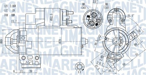 Magneti Marelli 063721466010 - Стартер vvparts.bg