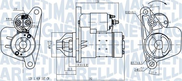 Magneti Marelli 063721418010 - Стартер vvparts.bg