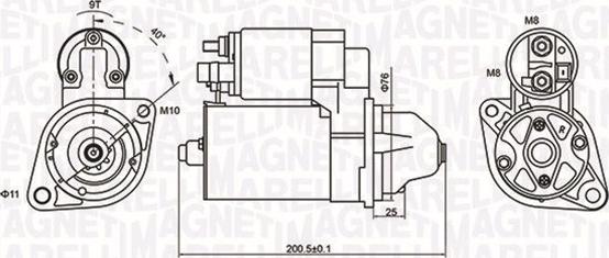 Magneti Marelli 063721412010 - Стартер vvparts.bg