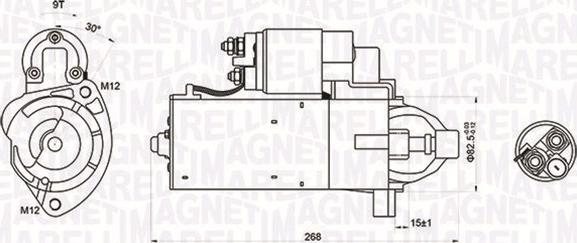 Magneti Marelli 063721423010 - Стартер vvparts.bg