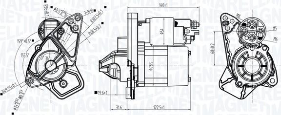 Magneti Marelli 063721582010 - Стартер vvparts.bg