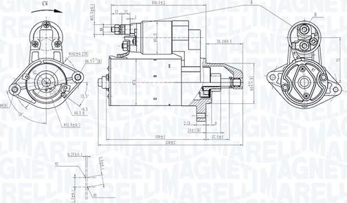 Magneti Marelli 063721535010 - Стартер vvparts.bg