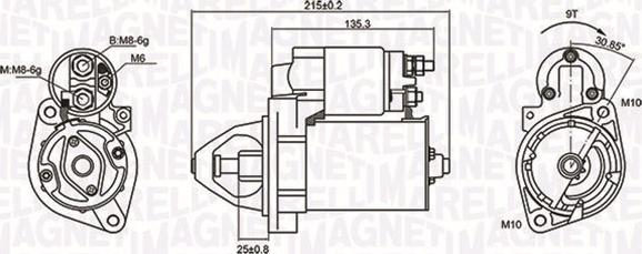 Magneti Marelli 063721075010 - Стартер vvparts.bg