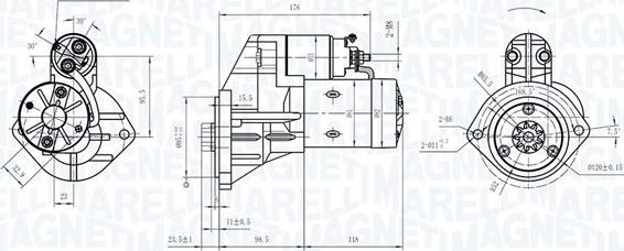 Magneti Marelli 063721159010 - Стартер vvparts.bg