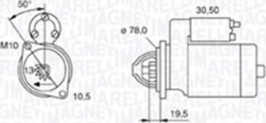 Magneti Marelli 063721158010 - Стартер vvparts.bg