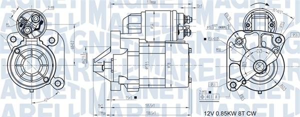 Magneti Marelli 063721186010 - Стартер vvparts.bg