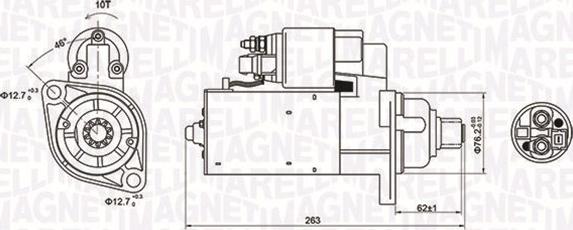 Magneti Marelli 063721181010 - Стартер vvparts.bg