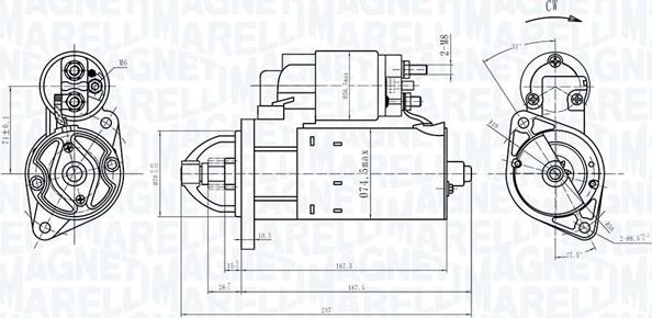 Magneti Marelli 063721172010 - Стартер vvparts.bg