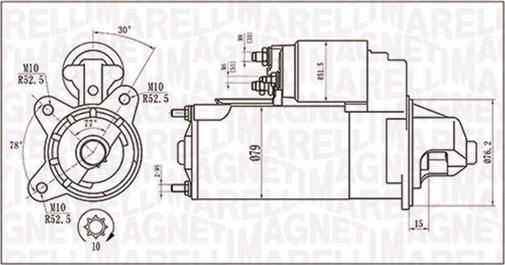 Magneti Marelli 063721396010 - Стартер vvparts.bg