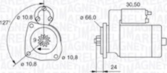 Magneti Marelli 063721242010 - Стартер vvparts.bg