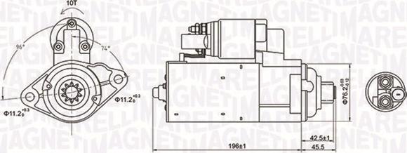 Magneti Marelli 063721286010 - Стартер vvparts.bg