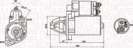 Magneti Marelli 063721283010 - Стартер vvparts.bg