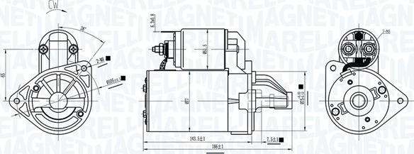 Magneti Marelli 063721718010 - Стартер vvparts.bg