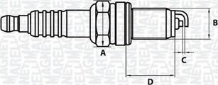 Magneti Marelli 062000769304 - Запалителна свещ vvparts.bg