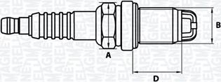 Magneti Marelli 062000783304 - Запалителна свещ vvparts.bg