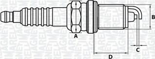 Magneti Marelli 062000774304 - Запалителна свещ vvparts.bg